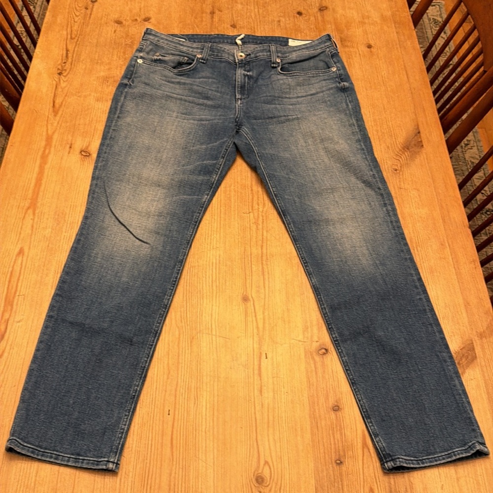 Rag and Bone dre low rise slim boyfriend denim jeans - Picture 13 of 16